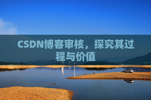 CSDN博客审核，探究其过程与价值